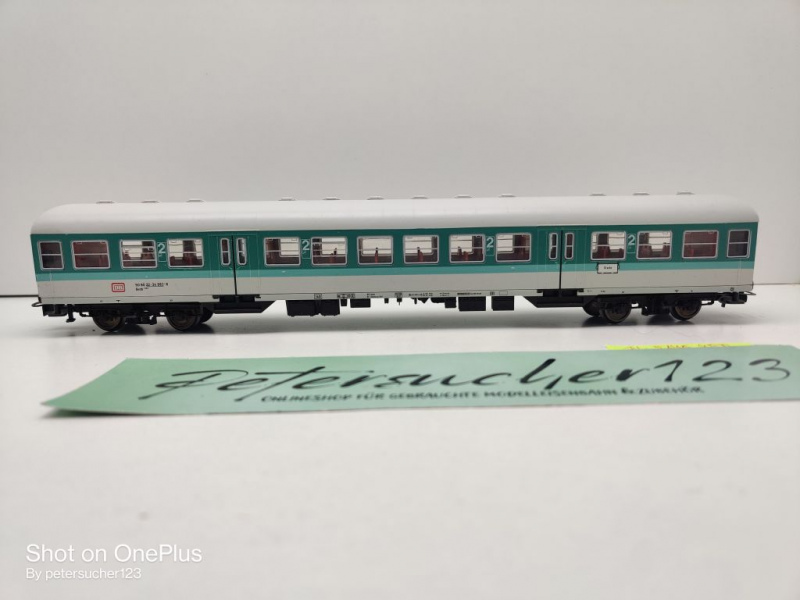 Fleischmann H0 DC 5145 Nahverkehrswagen / 1.+2.Kl. / Bnrzb 778.2 / NEM / DB
