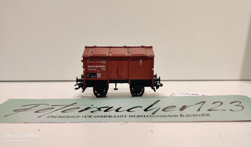Fleischmann H0 AC 5213 Klappdeckelwagen / K / NEM / DRG