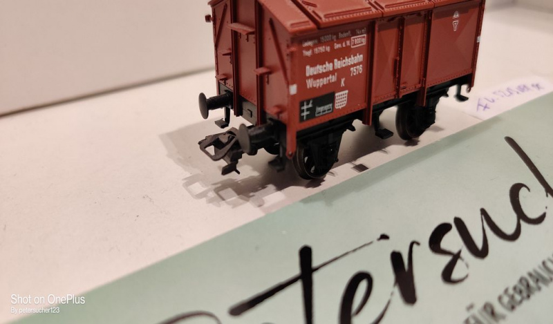 Fleischmann H0 AC 5213 Klappdeckelwagen / K / NEM / DRG