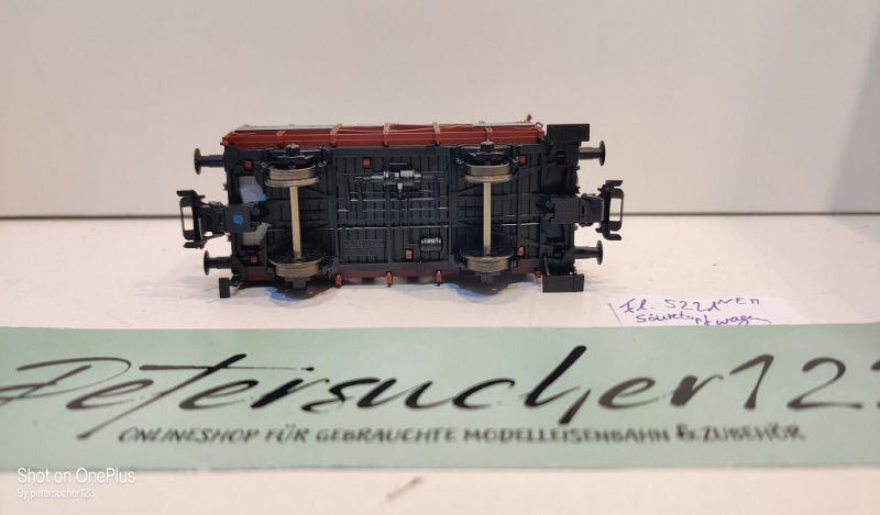 Fleischmann H0 AC 5221 Säuretopfwagen "Staub & Co. Nürnberg" / NEM / DRG