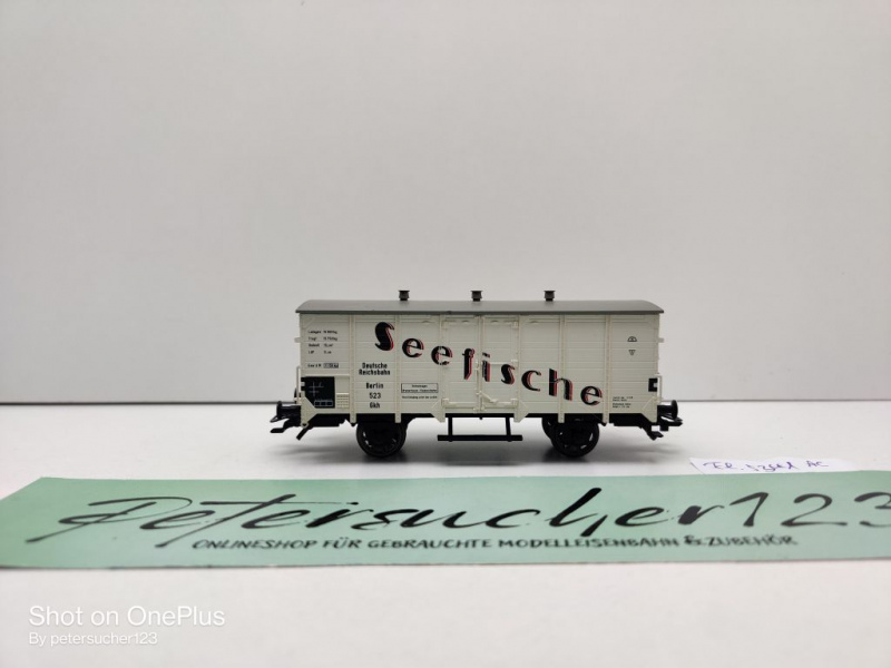 Fleischmann H0 AC 5341 Kühlwagen "Seefische" / Gkh / NEM / DRG