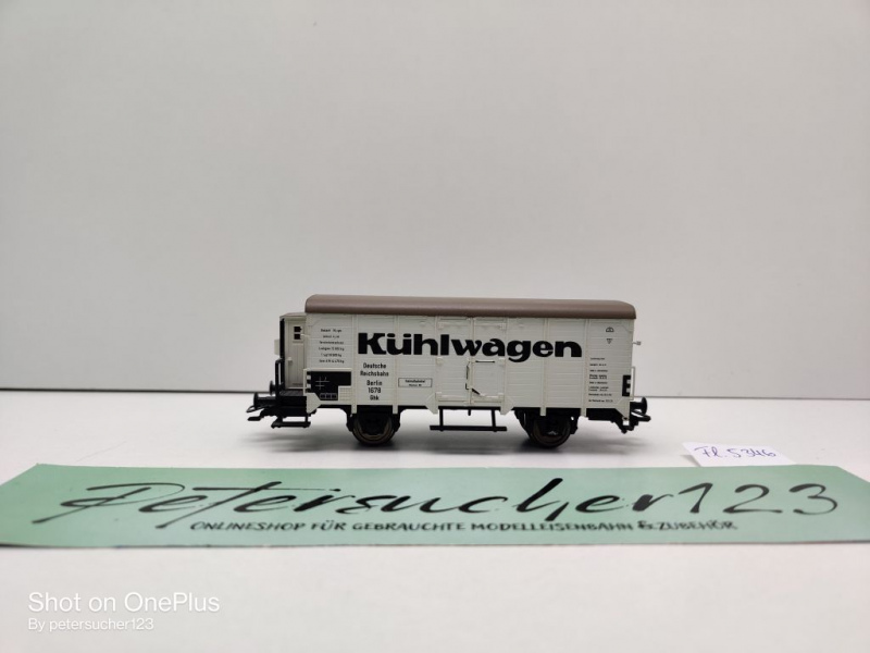 Fleischmann H0 AC 5346 Kühlwagen "Kühlwagen" / Ghk / NEM / DRG