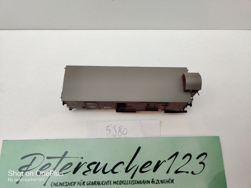 Fleischmann H0 AC 5380 ged. Güterwagen m Brmshs / Ghwps / NEM / DRG