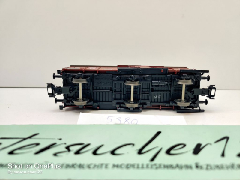 Fleischmann H0 AC 5380 ged. Güterwagen m Brmshs / Ghwps / NEM / DRG