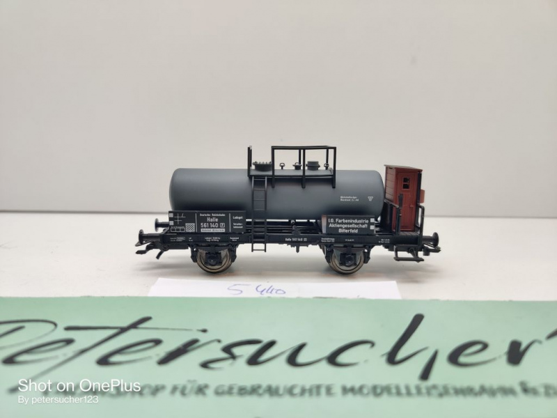 Fleischmann H0 AC 5440 Kesselwagen m Brmshs "I.G. Farbenind." / NEM / DRG