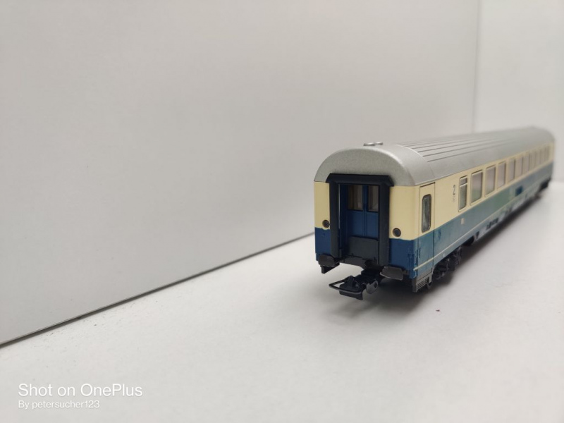 Fleischmann H0 DC 5614 Großraumwagen IC EC / Bpmz 291.2 / NEM / DB