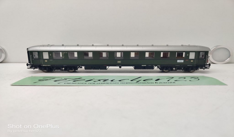 Fleischmann H0 AC-Achsen 5638 Schnellzugwagen 2.Kl / B4üwe / KK / DB