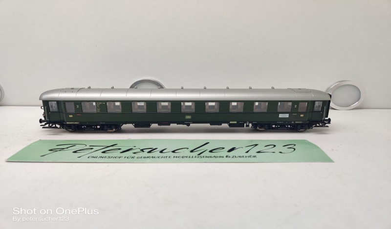 Fleischmann H0 AC-Achsen 5638 Schnellzugwagen 2.Kl / B4üwe / KK / DB