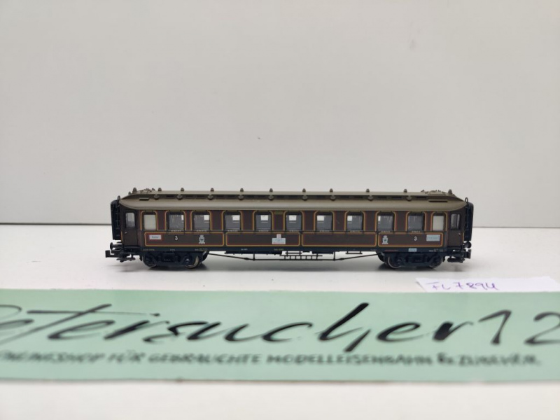 Fleischmann N DC 7894 1x Schnellzugwagen aus Set / C4üPr08 / NEM / K.P.E.V.