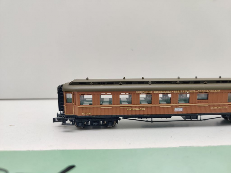 Fleischmann N DC 7894 1x Speisewagen aus Set / NEM / K.P.E.V.