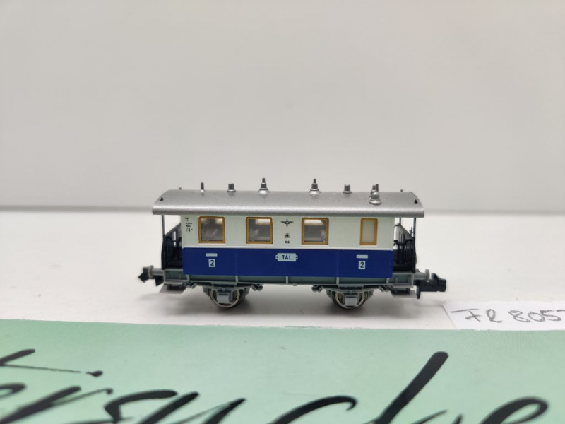Fleischmann N DC 8053 Personenwagen 2.Kl / BCi / NEM / Lokalbahn