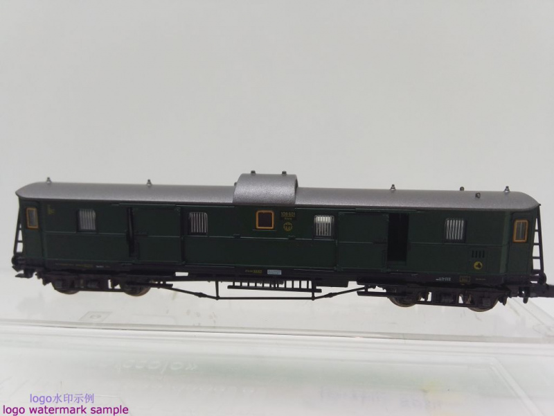 Fleischmann N DC 8084 Gepäckwagen / Pw4 pr04 / DRG