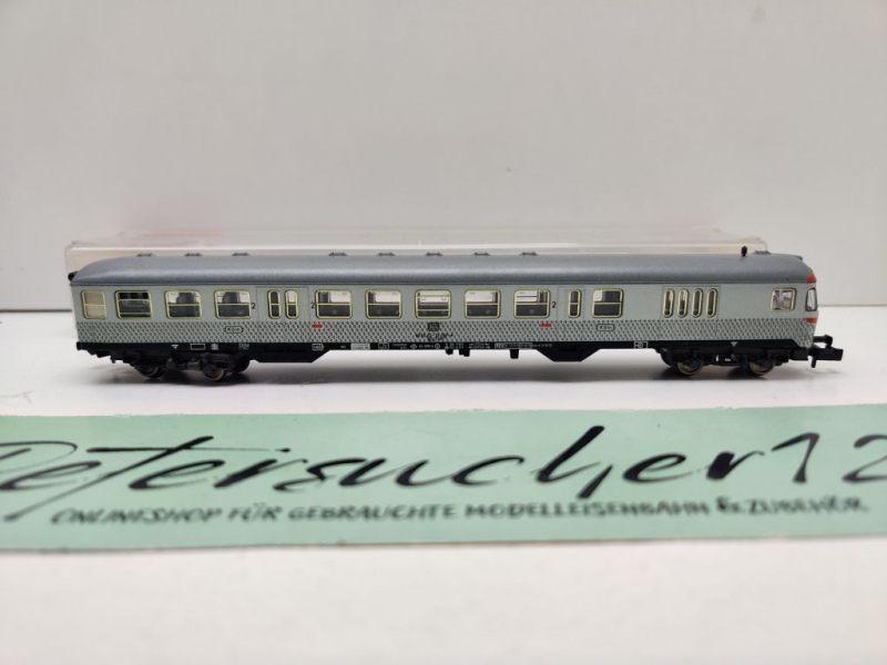Fleischmann N DC 8120 Nahverkehrssteuerwagen 2. Kl / BDnrzf740 / DB / OVP