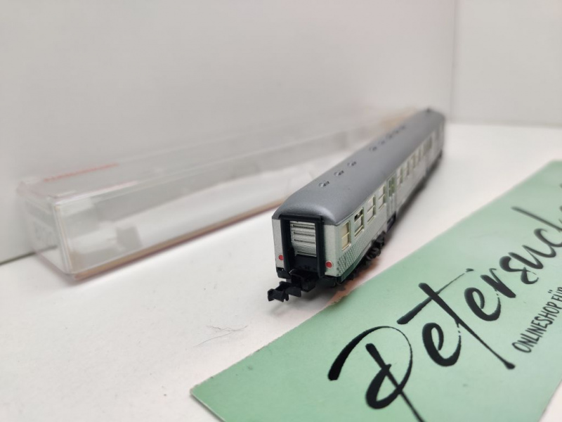 Fleischmann N DC 8120 Nahverkehrssteuerwagen 2. Kl / BDnrzf740 / DB / OVP