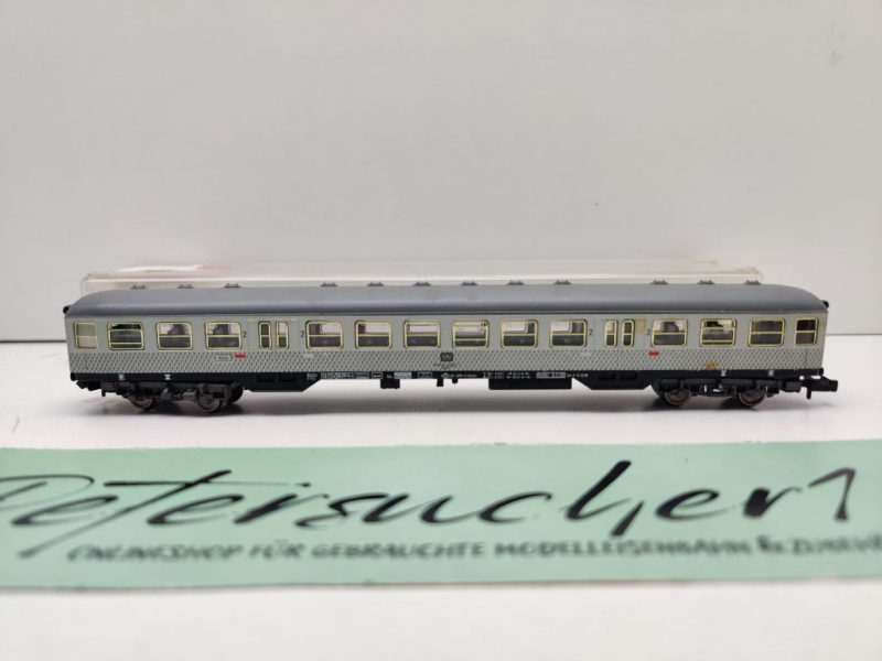 Fleischmann N DC 8122 Nahverkehrswagen 2. Kl ab 1985 / Bnrzb778 / DB / OVP