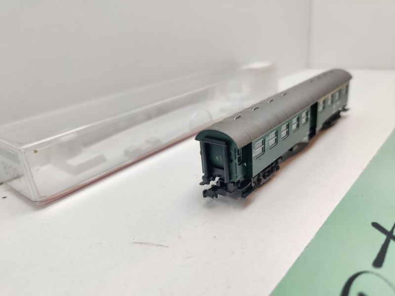 Fleischmann N DC 8128 Umbau- Mitteleinstiegswagen 1.-2.Kl. / AByg503 / DB / OVP