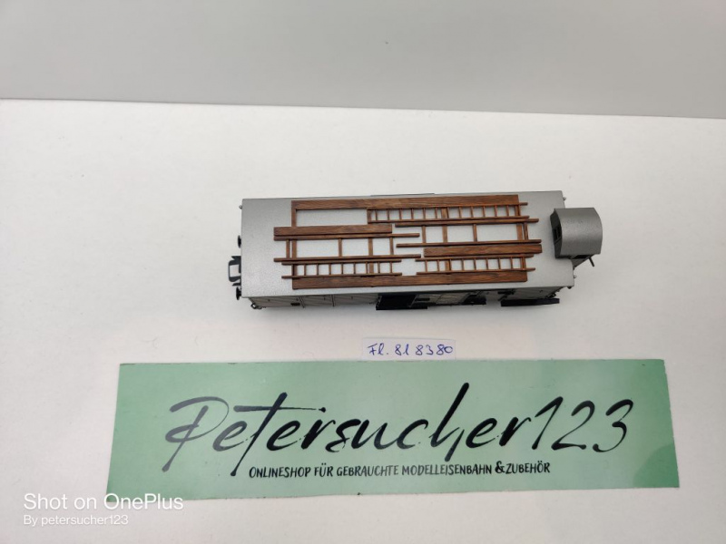 Fleischmann H0 AC 815380 Hilfsgerätewagen Hilfszug BW Limburg / NEM / DRG