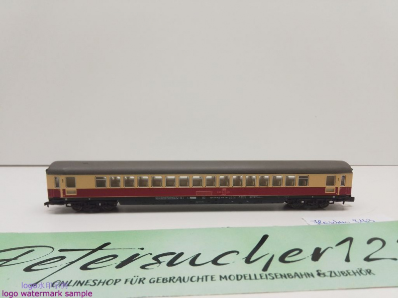Fleischmann N DC 8163 IC-Großraumwagen 1.Kl Apümz121 / 049-1 / DB