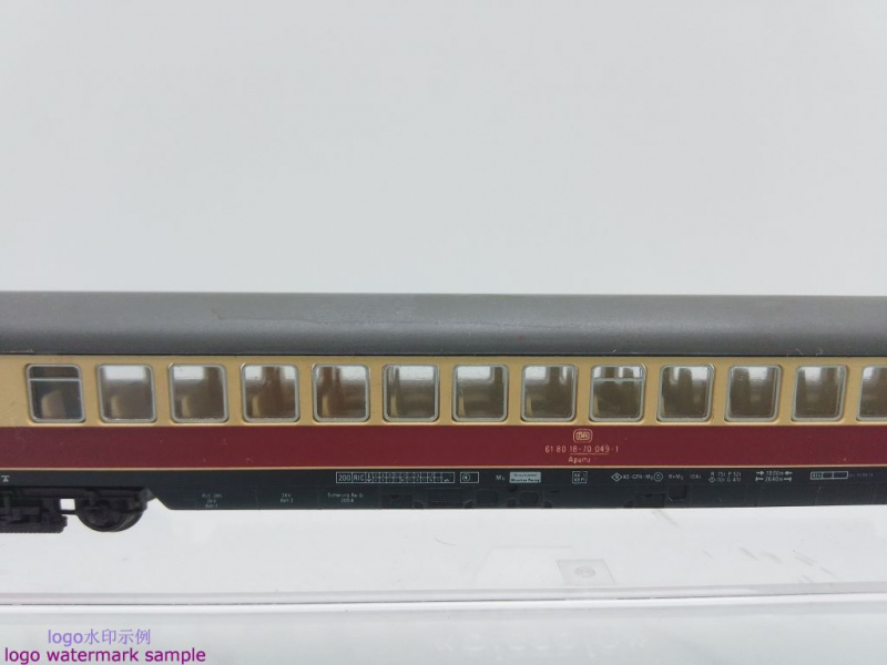 Fleischmann N DC 8163 IC-Großraumwagen 1.Kl Apümz121 / 049-1 / DB