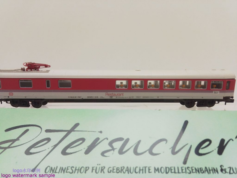 Fleischmann N DC 8182 IC-Speisewagen / Wrmz135 / NEM / DB