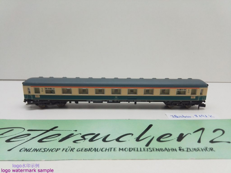 Fleischmann N DC 8191 Schnellzug Abteilwagen / Am203 / NEM / DB
