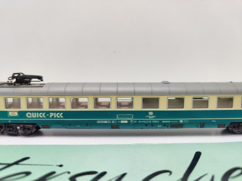 Fleischmann N DC 8193 IC-Speisewagen "Quick Pick" / WRbumz139 / DB