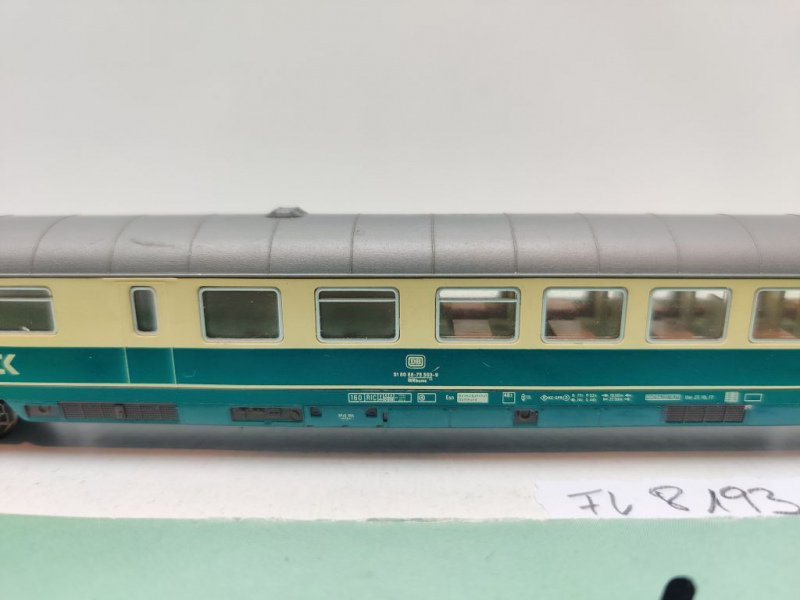 Fleischmann N DC 8193 IC-Speisewagen "Quick Pick" / WRbumz139 / NEM / DB
