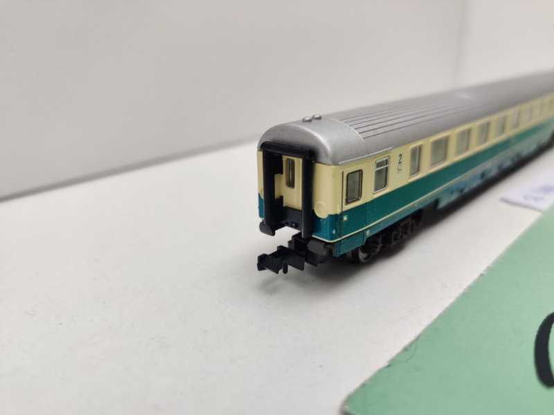 Fleischmann N DC 8194 Schnellzug Großraumwagen 2.Kl Bpmz291.3 / DB