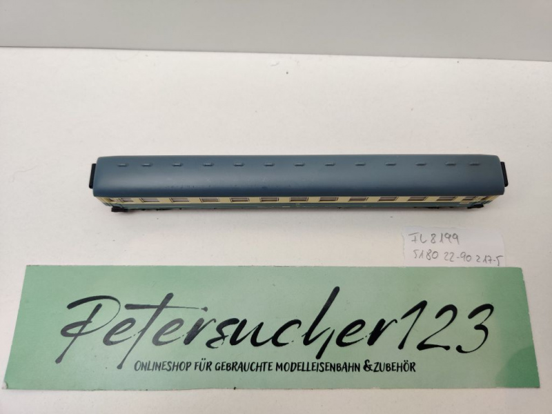 Fleischmann N DC 8199 Schnellzug Abteilwagen 2.Kl / Büm235 / DB