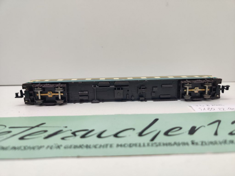 Fleischmann N DC 8199 Schnellzug Abteilwagen 2.Kl / Büm235 / DB