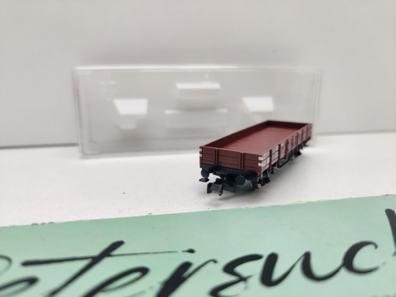Fleischmann N DC 820002 Niederbordwagen X90/ 2 DKW Modelle / NEM / DB / OVP