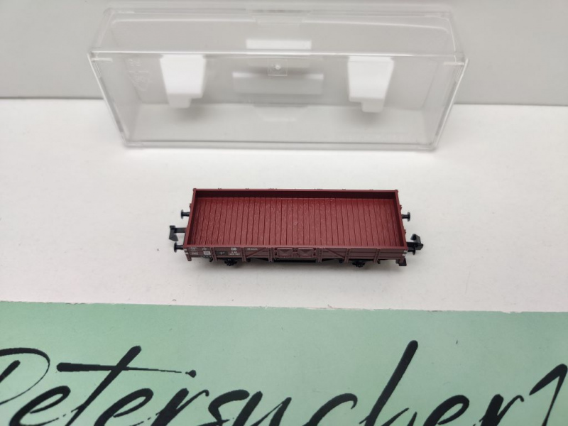 Fleischmann N DC 820002 Niederbordwagen X90/ 2 DKW Modelle / NEM / DB / OVP