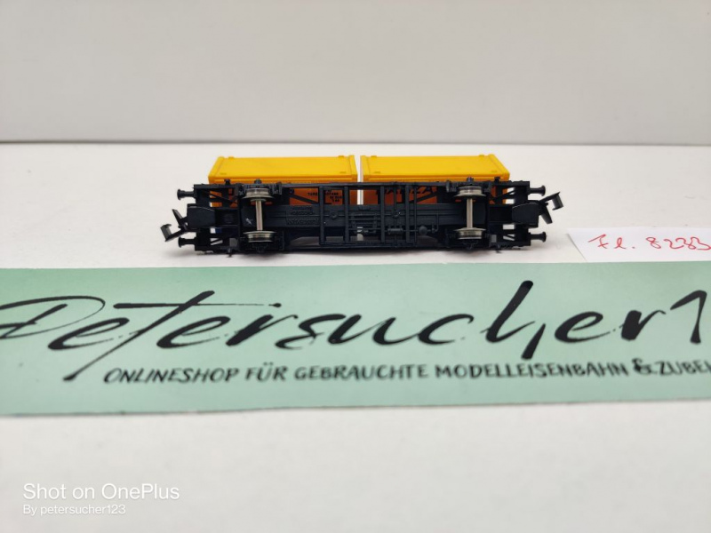 Fleischmann N DC 8233 Containertragwagen "Danzas" / DB