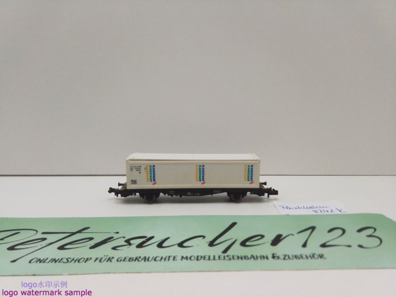 Fleischmann N DC 8241 Behältertragwagen "Karstadt" / Lbs 593 / DB