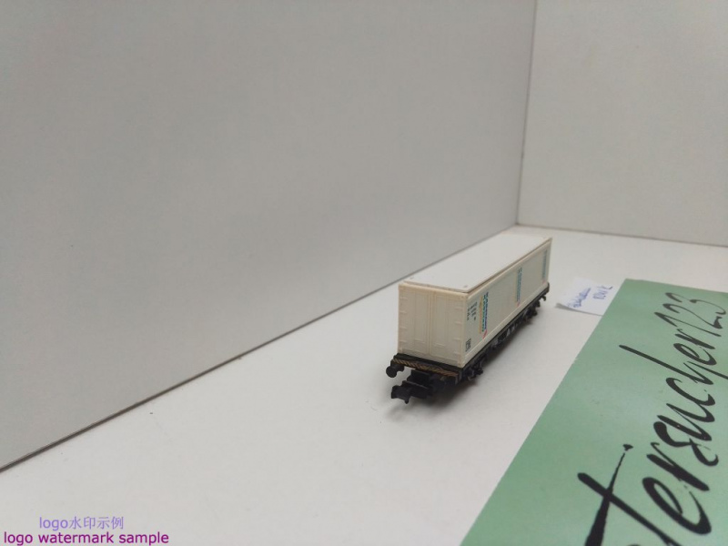Fleischmann N DC 8241 Behältertragwagen "Karstadt" / Lbs 593 / DB