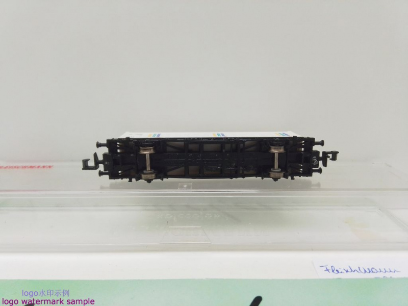 Fleischmann N DC 8241 Behältertragwagen "Karstadt" / Lbs 593 / DB