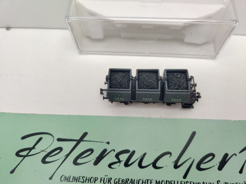 Fleischmann N DC 8265-04 Kohlekübelwagen GPAG292 / NEM / DB / OVP