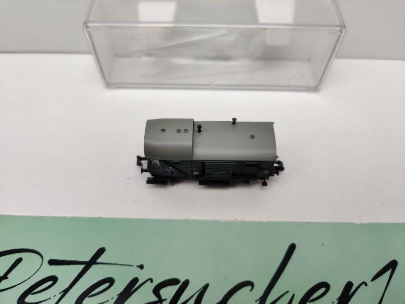 Fleischmann N DC 830001 Güterzugbegleitwagen Pwg / NEM / DR / OVP