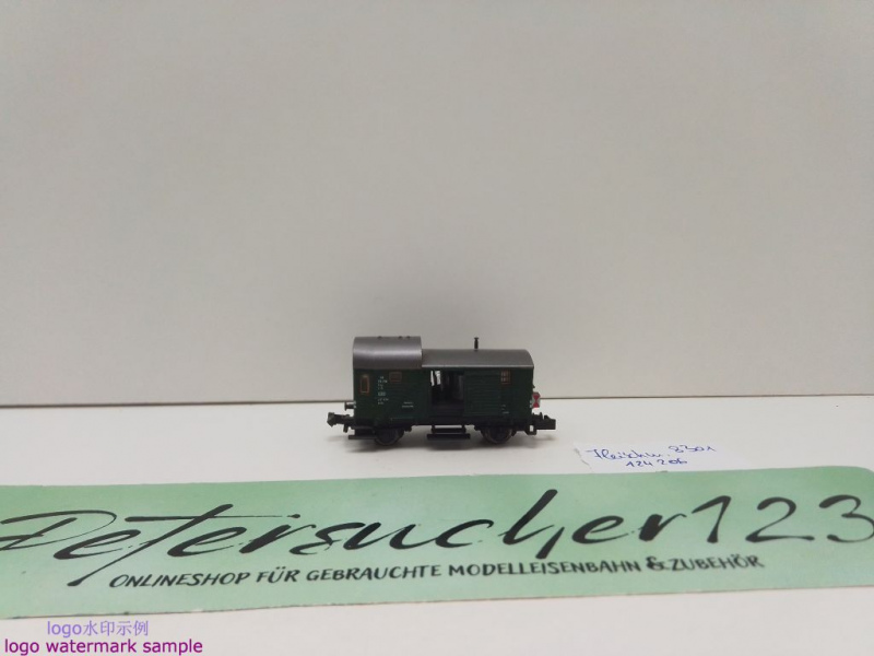 Fleischmann N DC 8301 Güterzugbegleitwagen / Pwg / DB