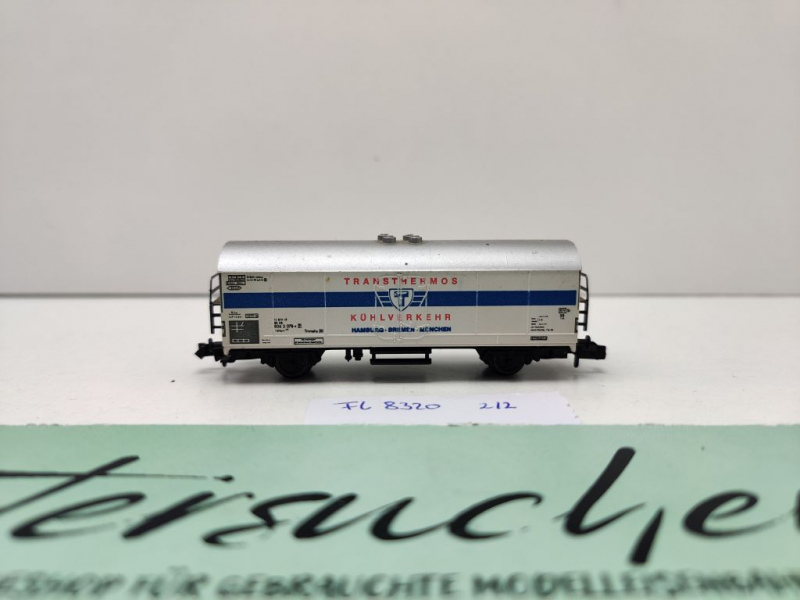Fleischmann N DC 8320 Kühlwagen "Transthermos" Ichqrs377 / DB