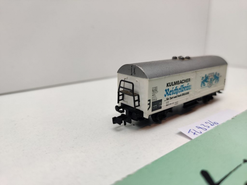 Fleischmann N DC 8326 Kühlwagen "Kulmbacher" Logo Rechts Ichq / DB