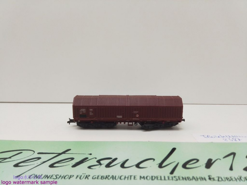 Fleischmann N DC 8387 Teleskophaubenwagen / Sahimms 900 / DB