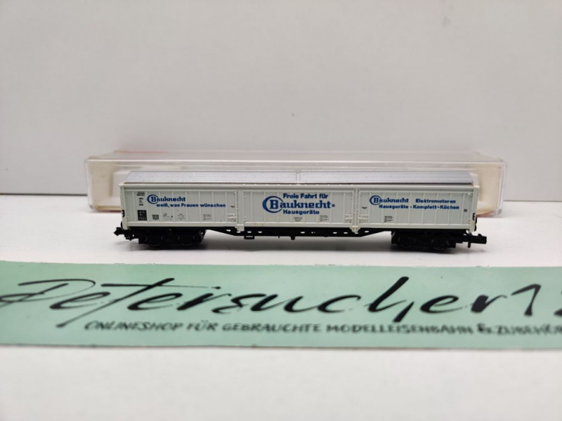Fleischmann N DC 8389 Großraum-Güterwagen "Bauknecht" Habis / DB / OVP
