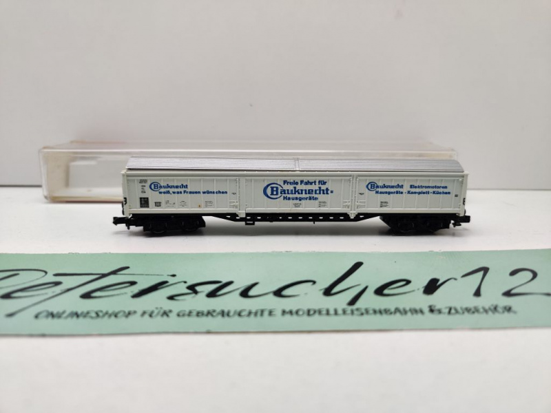 Fleischmann N DC 8389 Großraum-Güterwagen "Bauknecht" Habis / DB / OVP