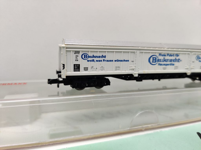Fleischmann N DC 8389 Großraum-Güterwagen "Bauknecht" Habis / DB / OVP