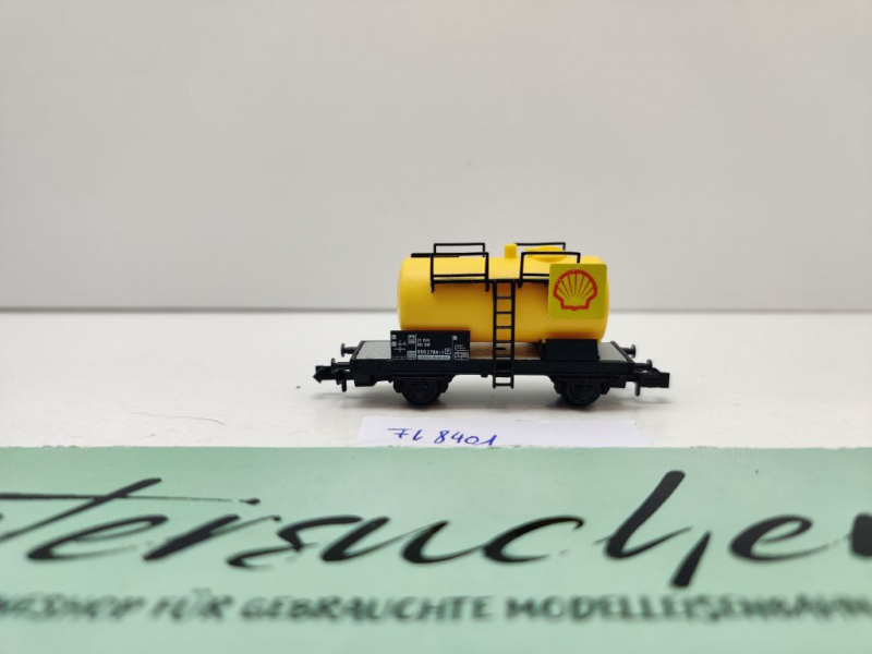 Fleischmann N DC 8401 Kesselwagen "Shell" gelbe Tafel / DB