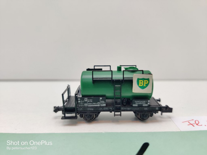 Fleischmann N DC 8402 Kesselwagen "BP" / DB