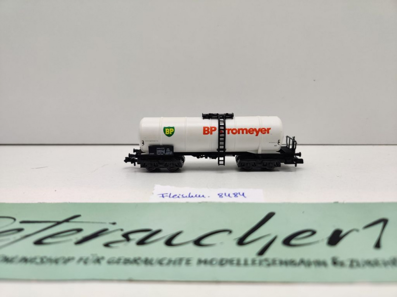 Fleischmann N DC 8484 Kesselwagen "BP Stromeyer" / Za / DB