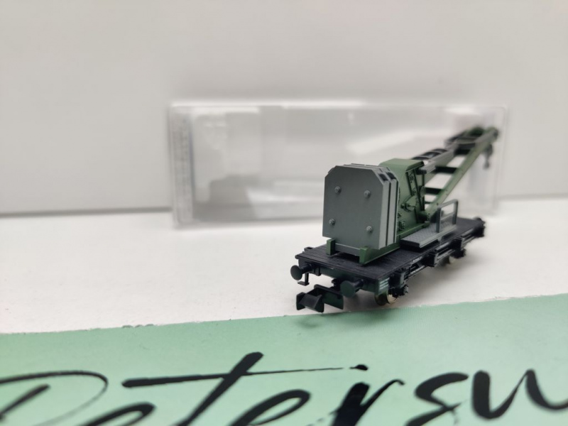 Fleischmann N DC 850301 Kranwagen WYHLEN / NEM / DB / OVP