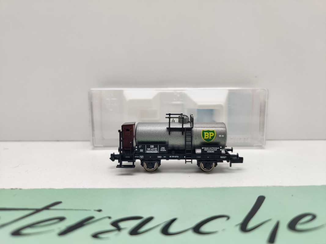 Fleischmann N DC 881906-1 Kesselwagen Bremserhaus "BP" / NEM / DB / EVP